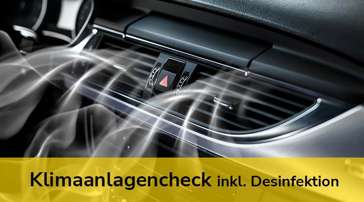 Klimaanlagencheck inkl. Desinfektion Klimaanlagencheck inkl. Desinfektion