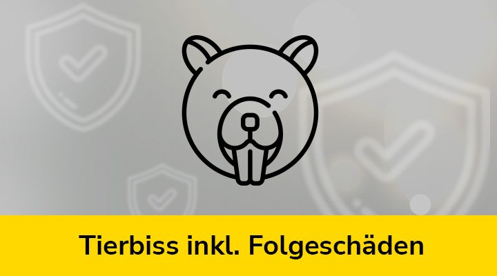 Tierbiss inkl. Folgeschäden