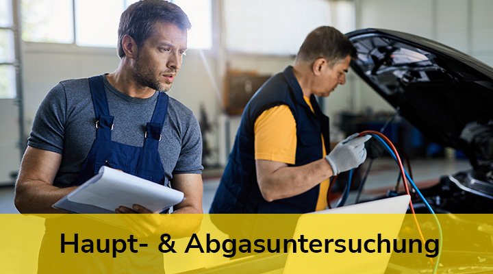 Haupt-/Abgasuntersuchung Haupt-/Abgasuntersuchung